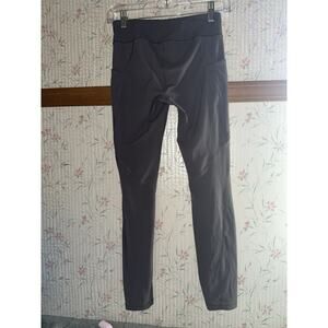 Athleta Girls High Rise Leggings Size 14 XL Dark Lavender Teen Tween Athletic